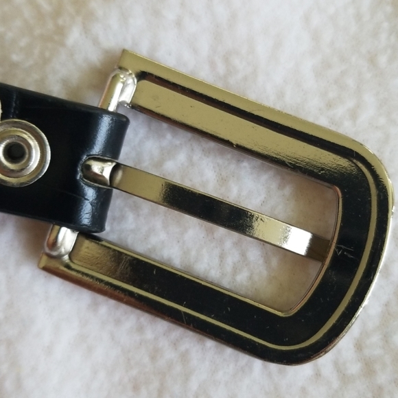 Leather and rhinestone belt - Picture 8 of 8